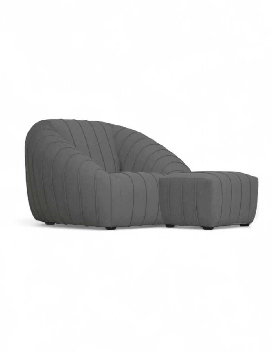 Juego de asiento con taburete Mika Juego de asiento con taburete Mika