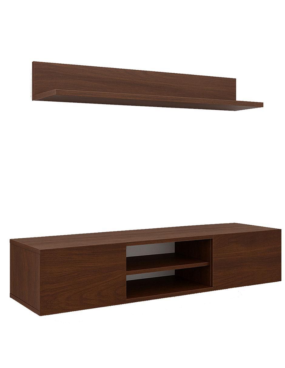 Mueble flotante para TV armable de melamina 2