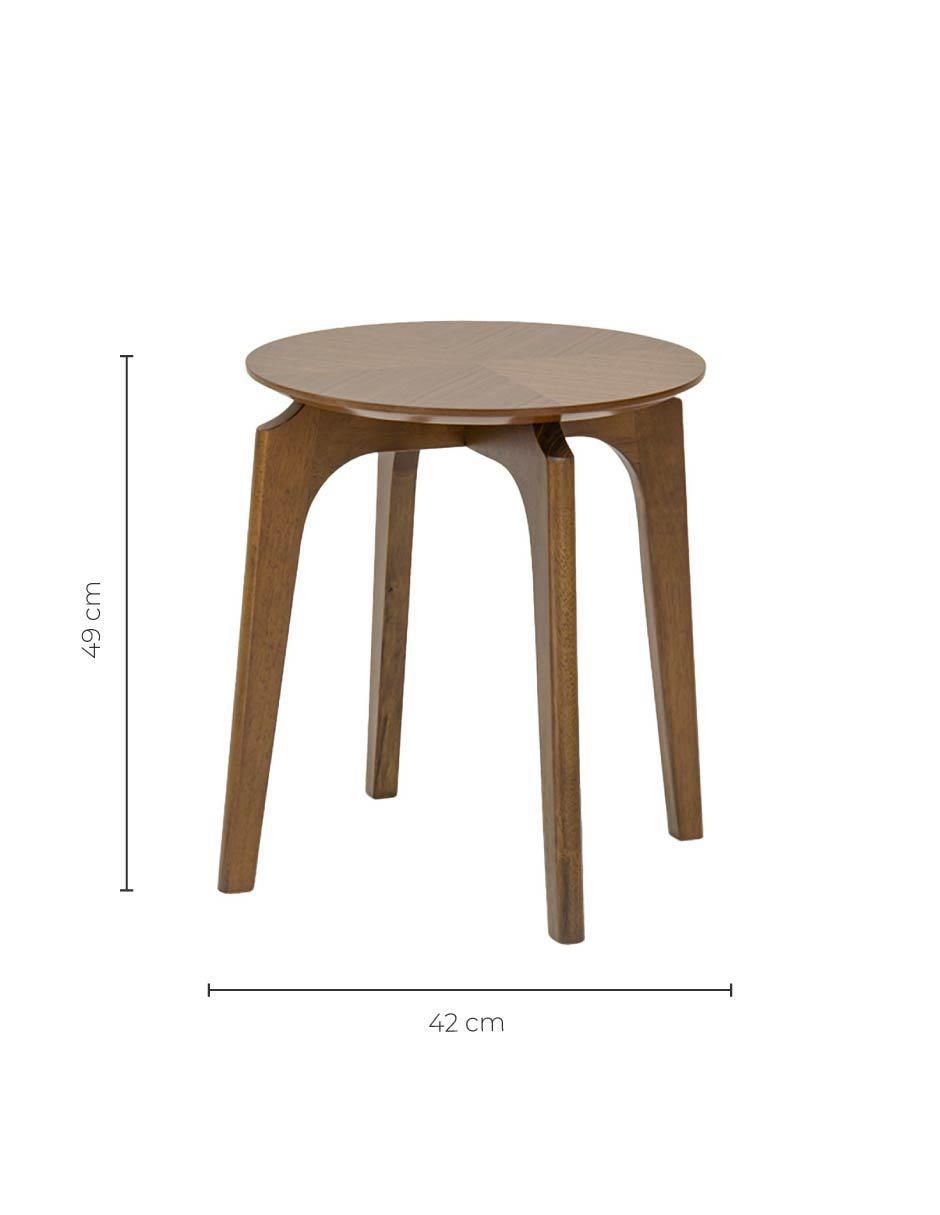 Mesa auxiliar armable de madera 2