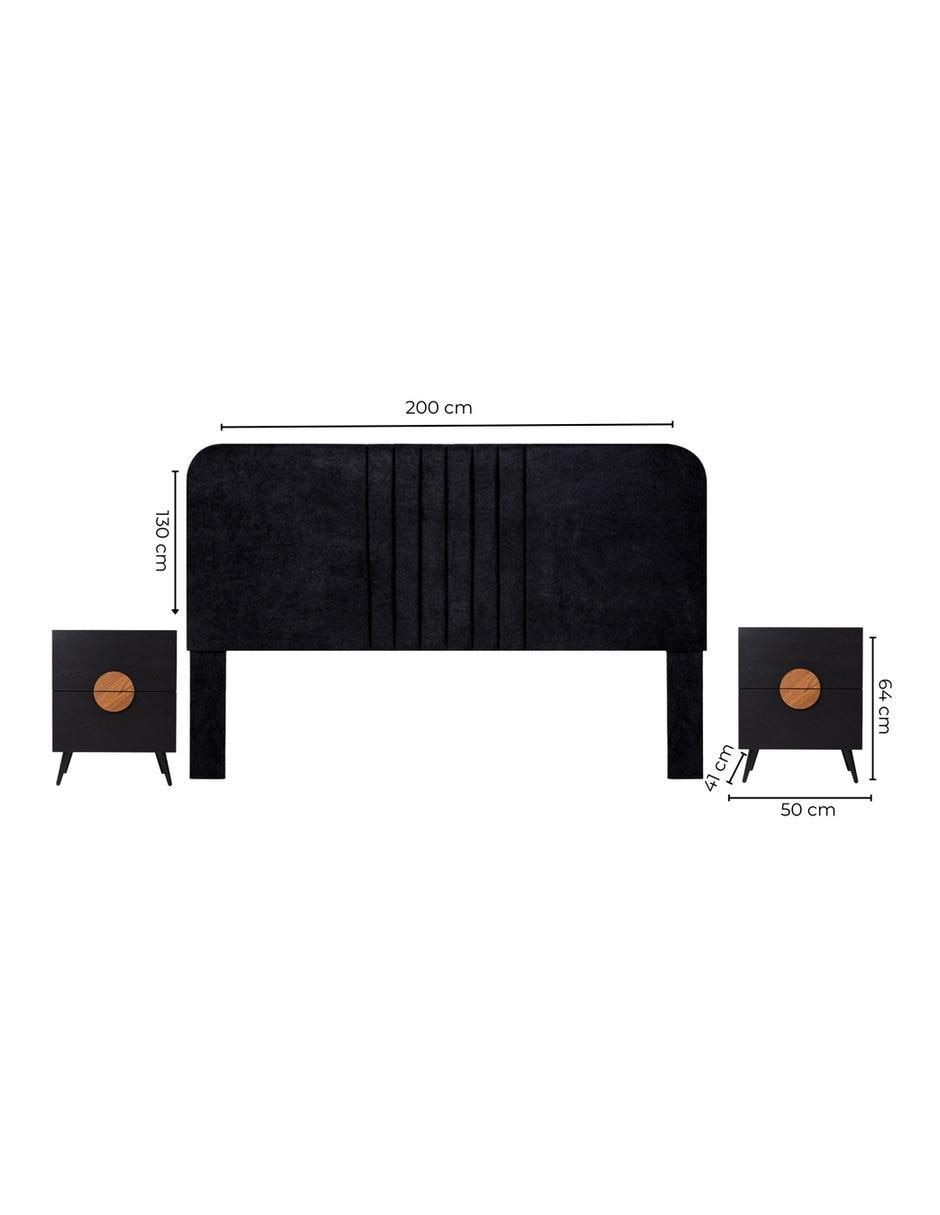 Set cabecera Noar + Aura de melamina 13