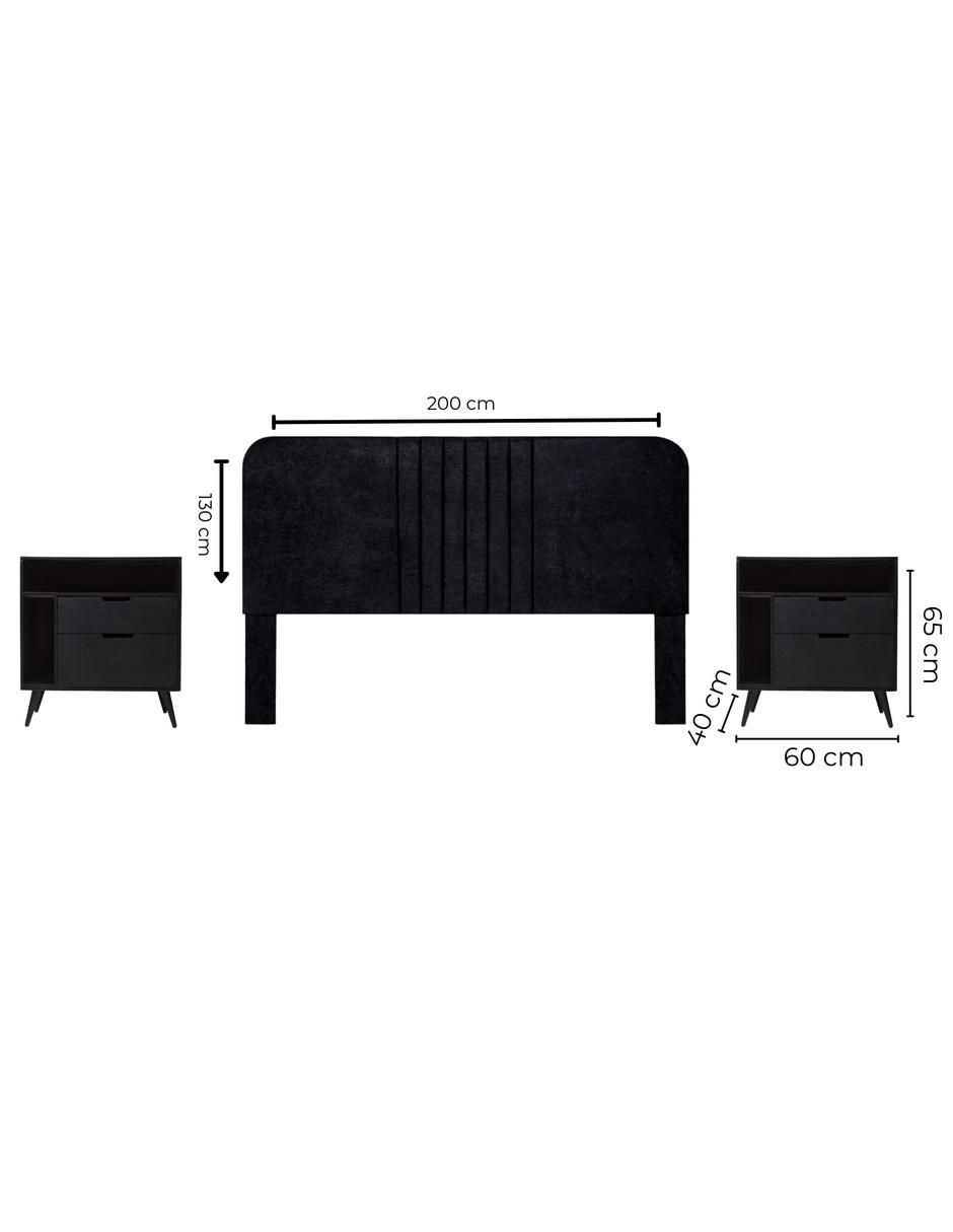 Set cabecera Noar + Mae de melamina 14