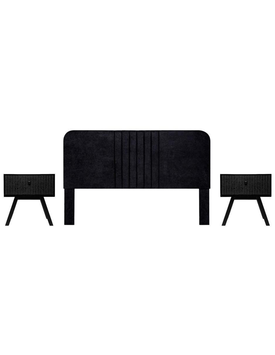Set cabecera Noar + Pliseé de melamina Set cabecera Noar + Pliseé de melamina