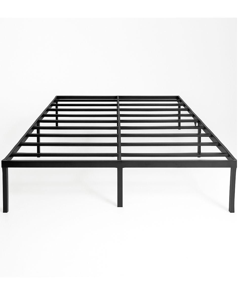 Base para cama armable de acero mate matrimonial Base para cama armable de acero mate matrimonial