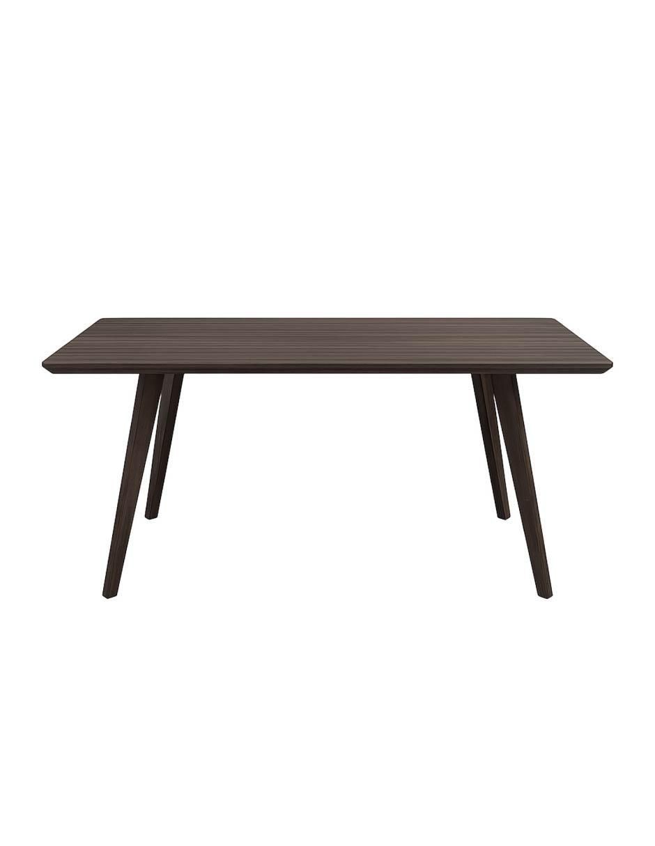 Mesa de comedor armable de chapa madera 2