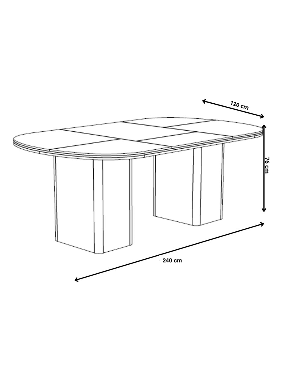 Mesa Bassis de madera 6