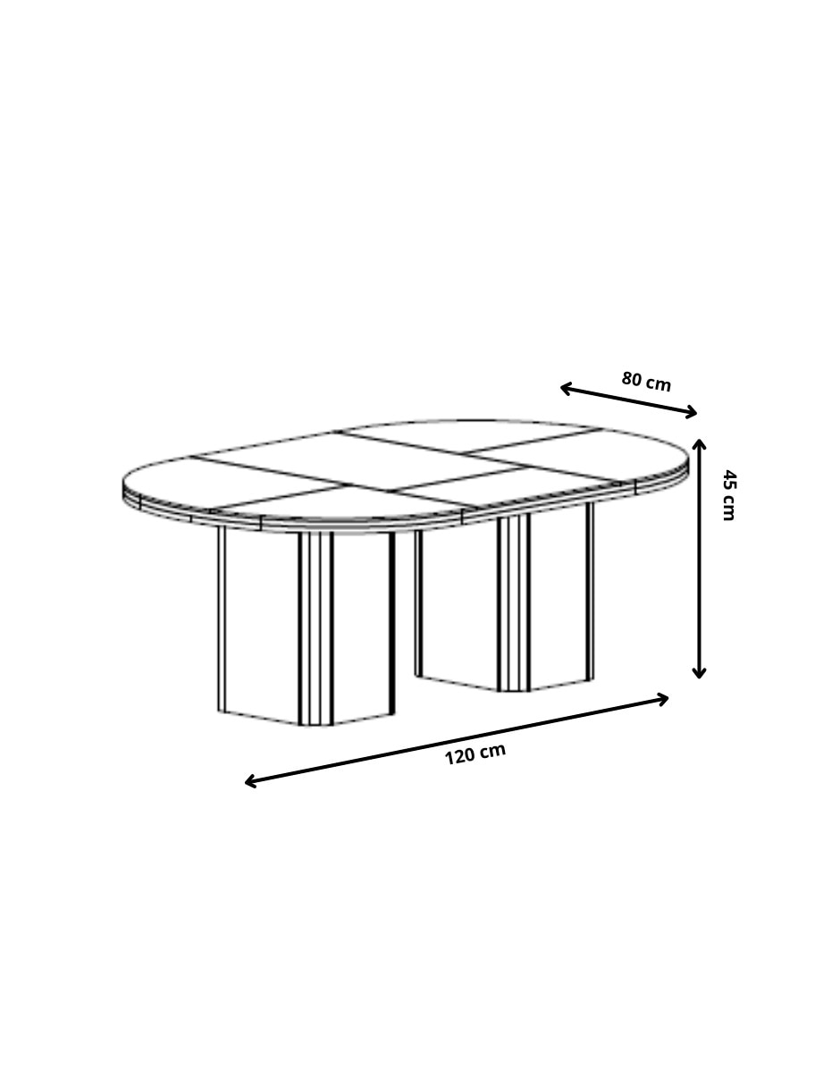 Mesa de centro Bassis de madera 6
