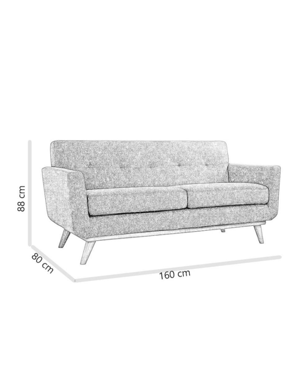 "love seat" valencia design odisey "de" tela