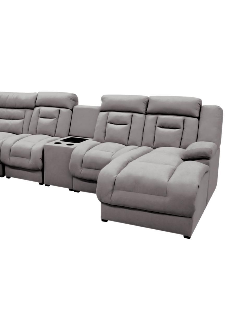 Sala modular Marise de velvet 4