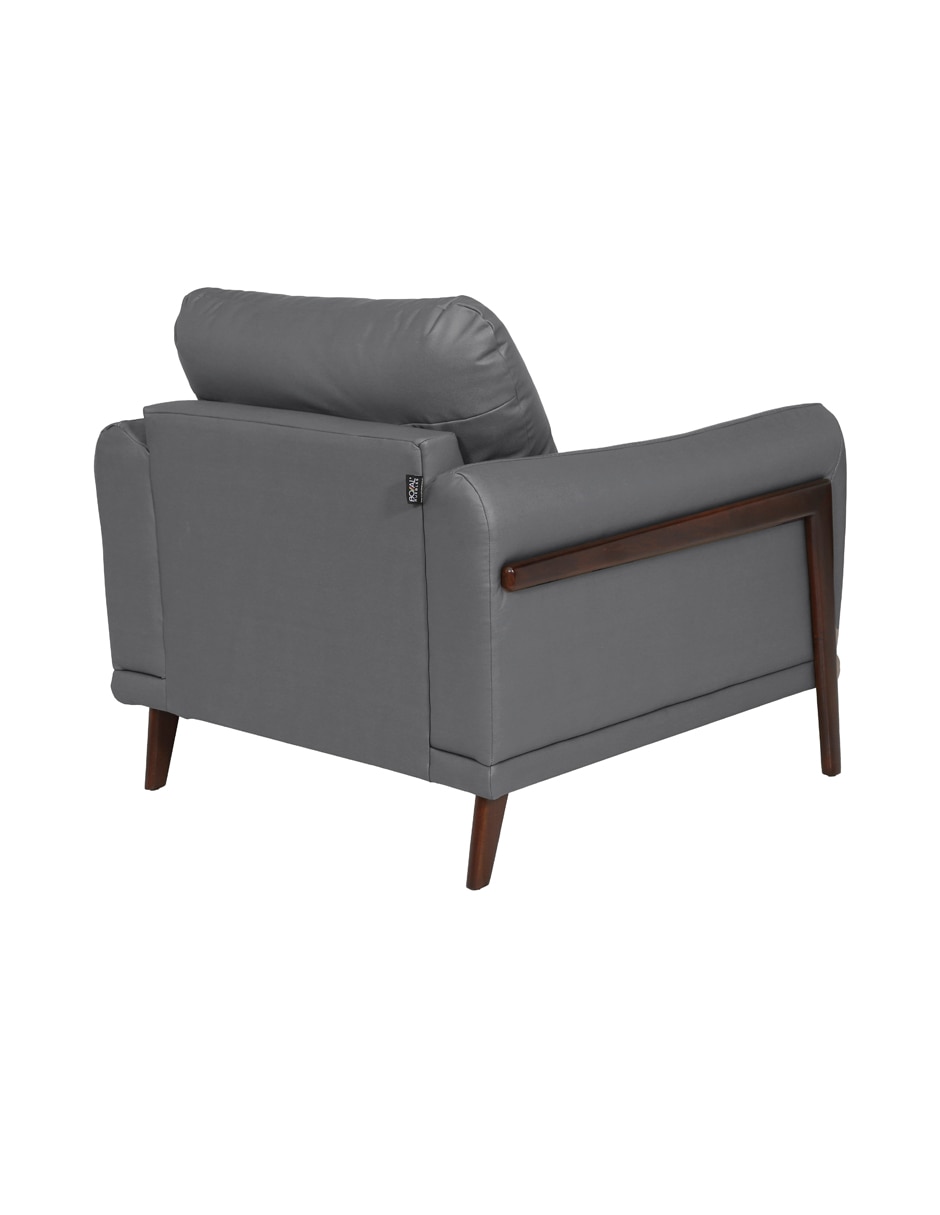 SILLÓN LICO MICROFIBRA, GRIS