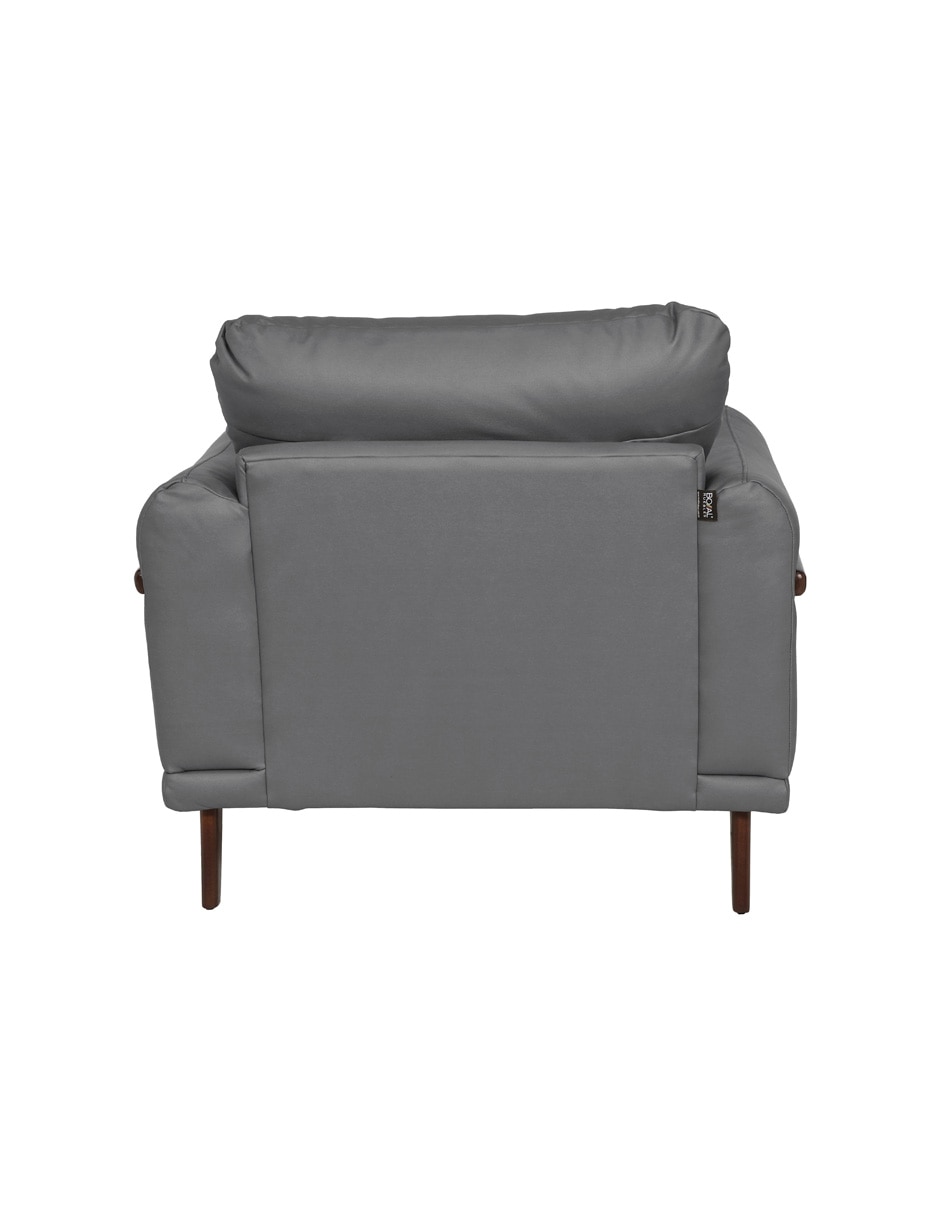 SILLÓN LICO MICROFIBRA, GRIS