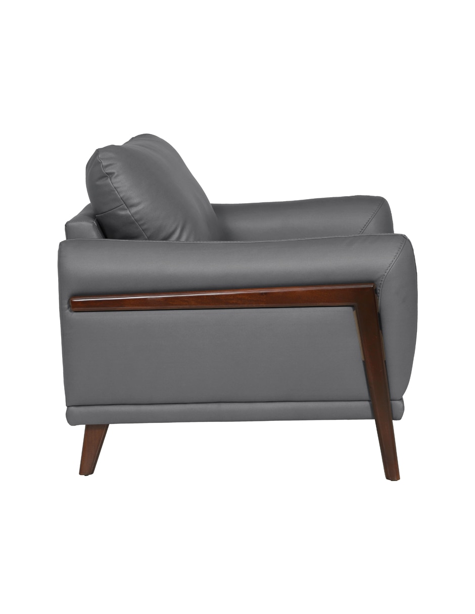 SILLÓN LICO MICROFIBRA, GRIS