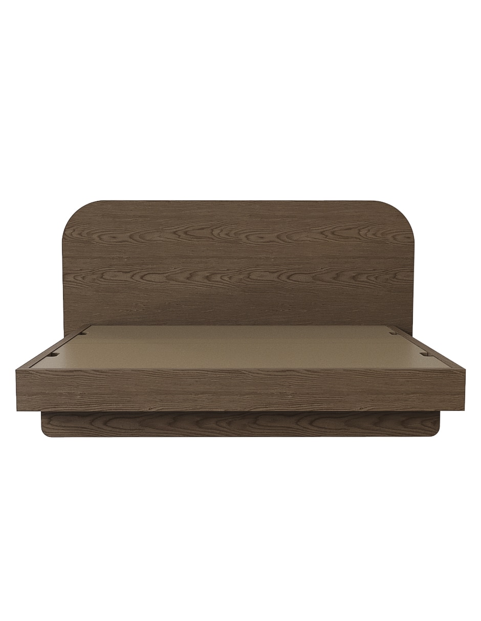 Cama Florencia de madera roble