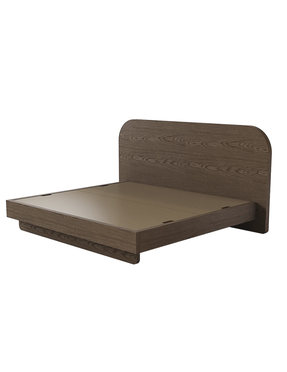 Cama Florencia de madera roble 2
