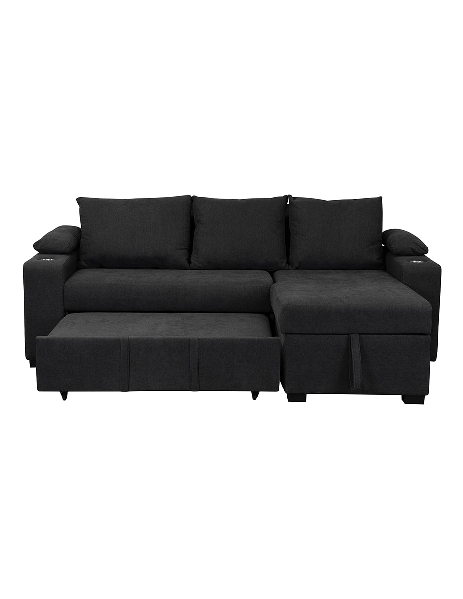 SOFÁ CAMA NORMAN DER MADE, GRIS OXFORD