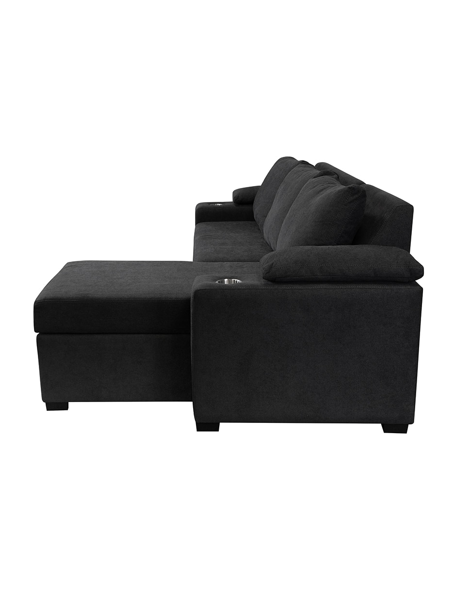 SOFÁ CAMA NORMAN DER MADE, GRIS OXFORD