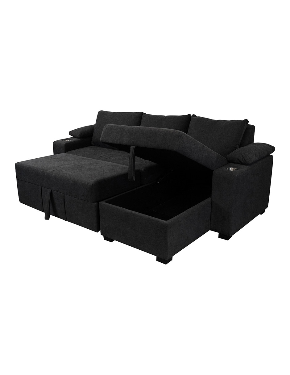 SOFÁ CAMA NORMAN DER MADE, GRIS OXFORD