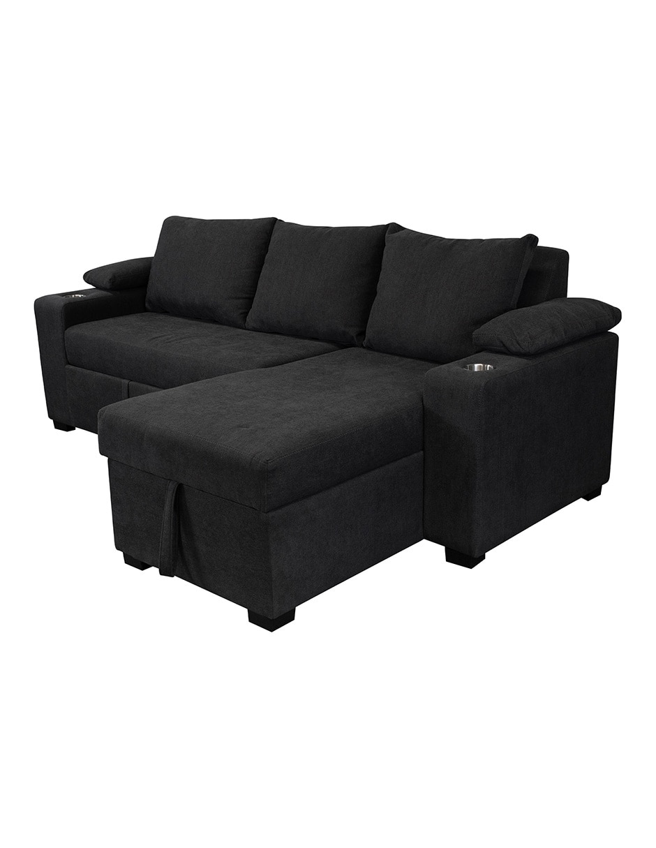 SOFÁ CAMA NORMAN DER MADE, GRIS OXFORD