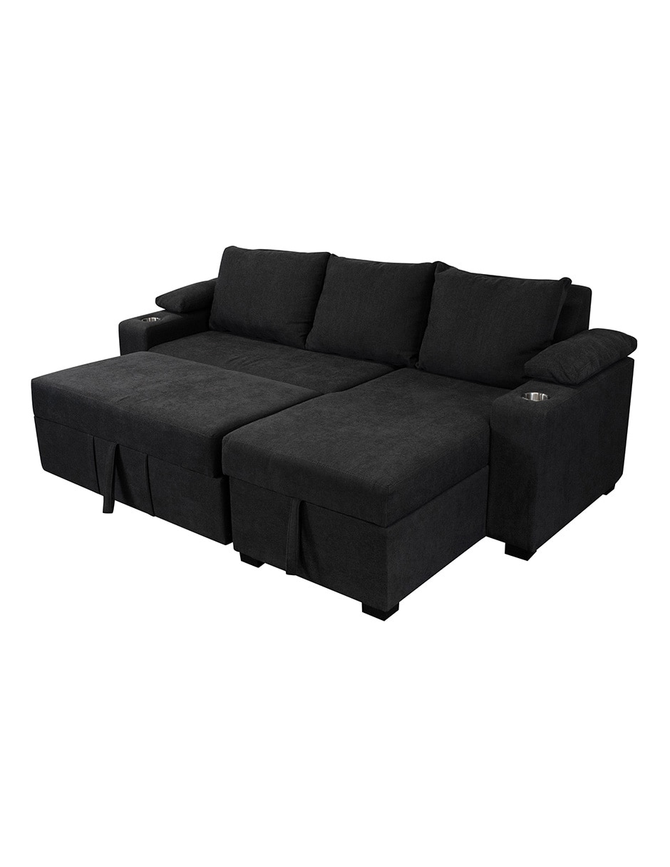 SOFÁ CAMA NORMAN DER MADE, GRIS OXFORD