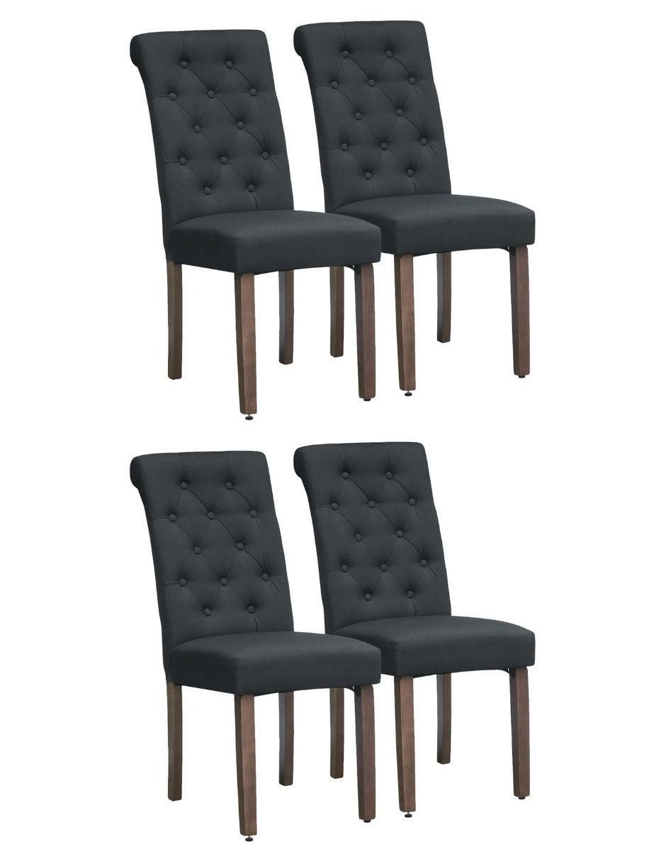 Juego de sillas 4 piezas Imperial de madera pino adulto Juego de sillas 4 piezas Imperial de madera pino adulto