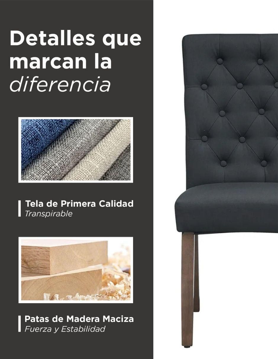 Juego de sillas 4 piezas Imperial de madera pino adulto 4