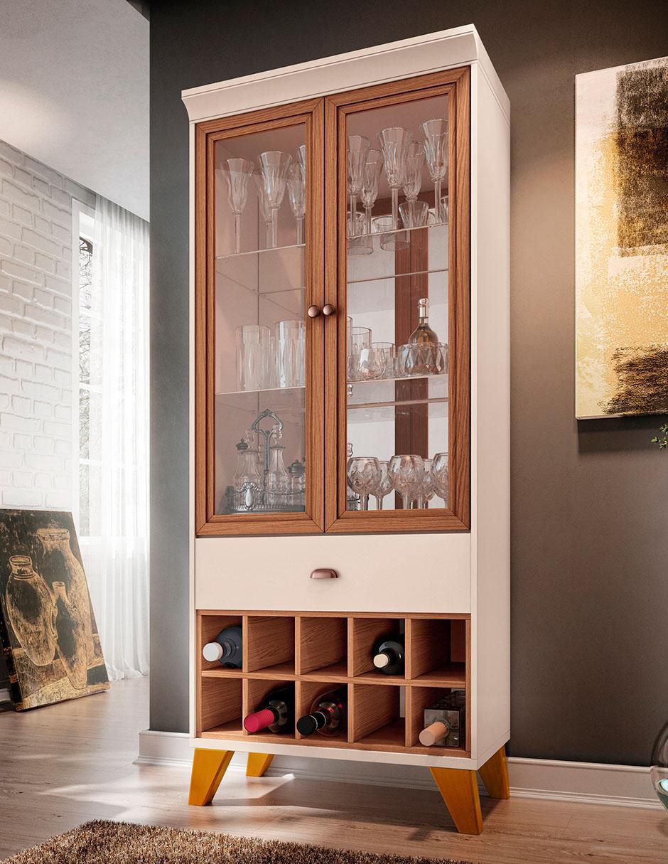 Vitrina armable Opera de MDF 4