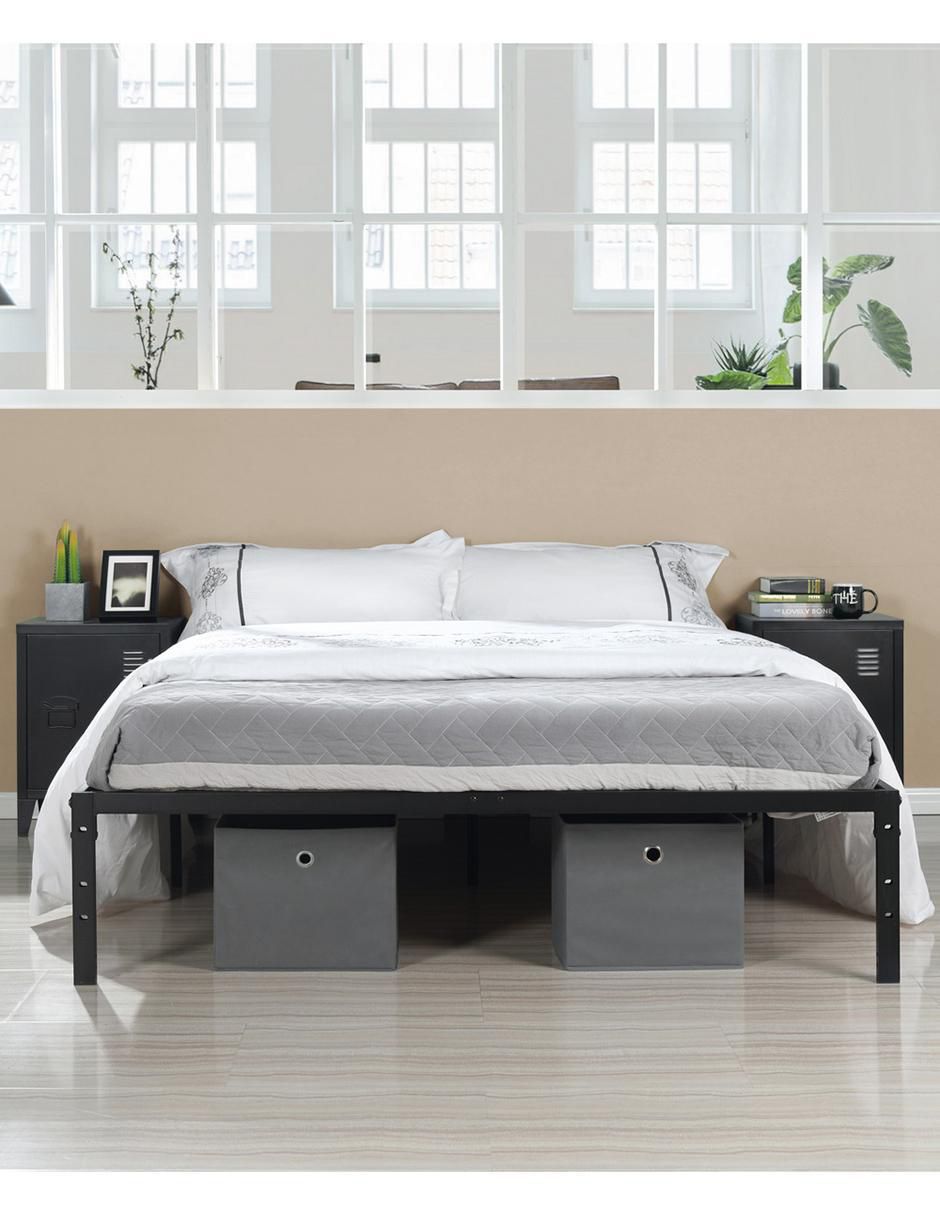 Base para cama armable Kiela de metal Queen size 3