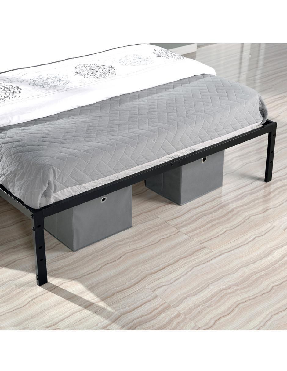Base para cama armable Kiela de metal Queen size 4
