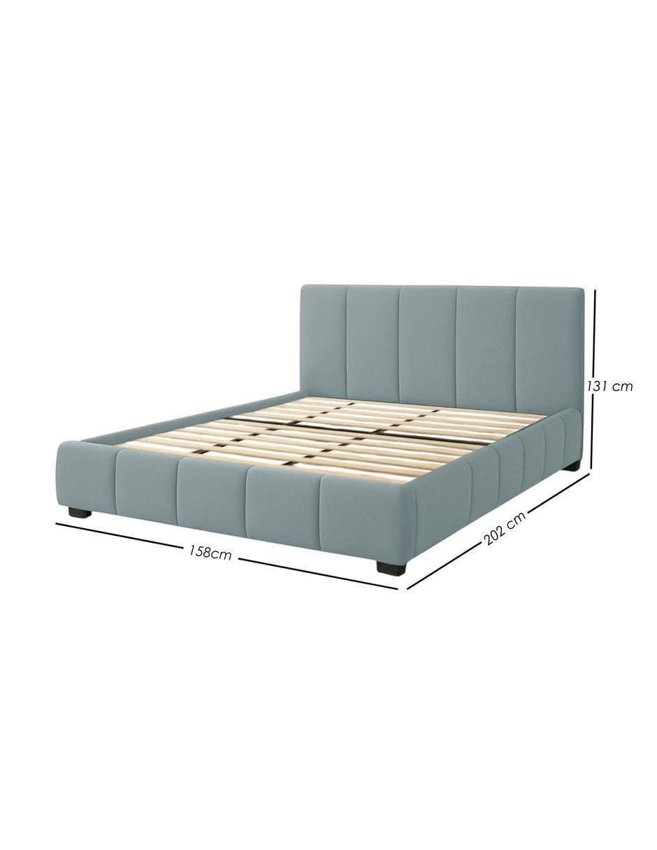 Cama Acolchada de madera 8