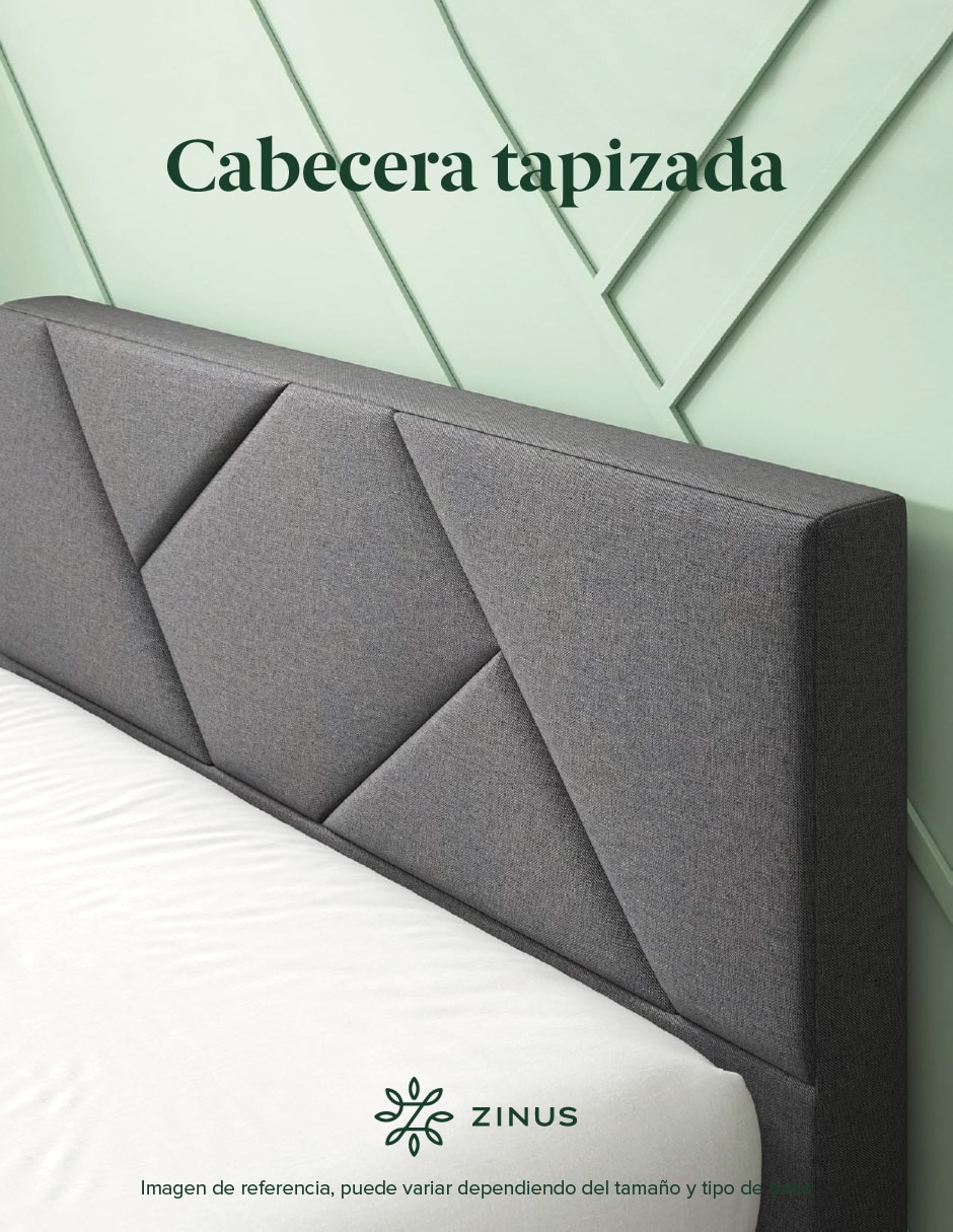 Base para cama armable Judy de chapa madera 5