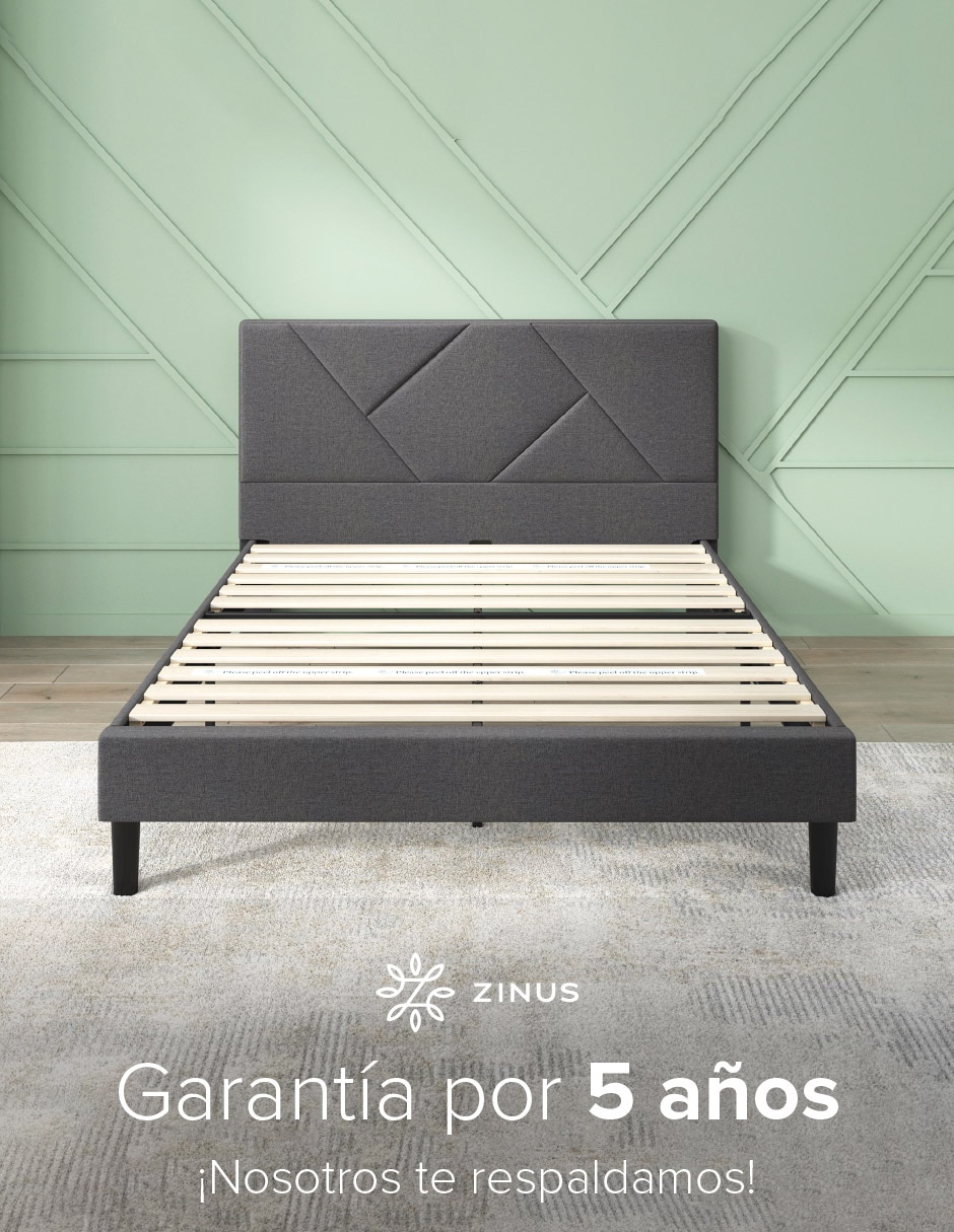 Base para cama armable Judy de chapa madera 7