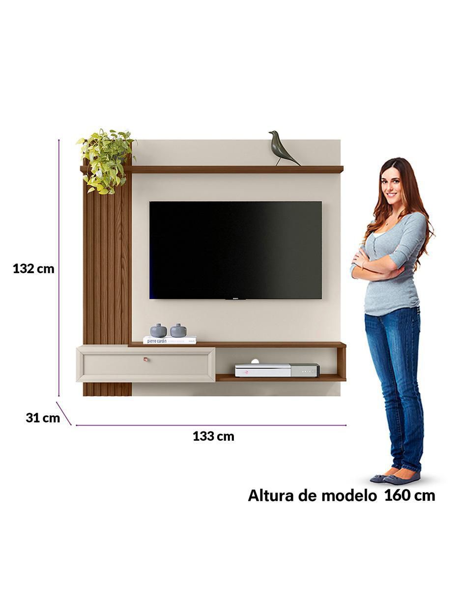 Mueble flotante para TV armable Alvorada de MDF 8