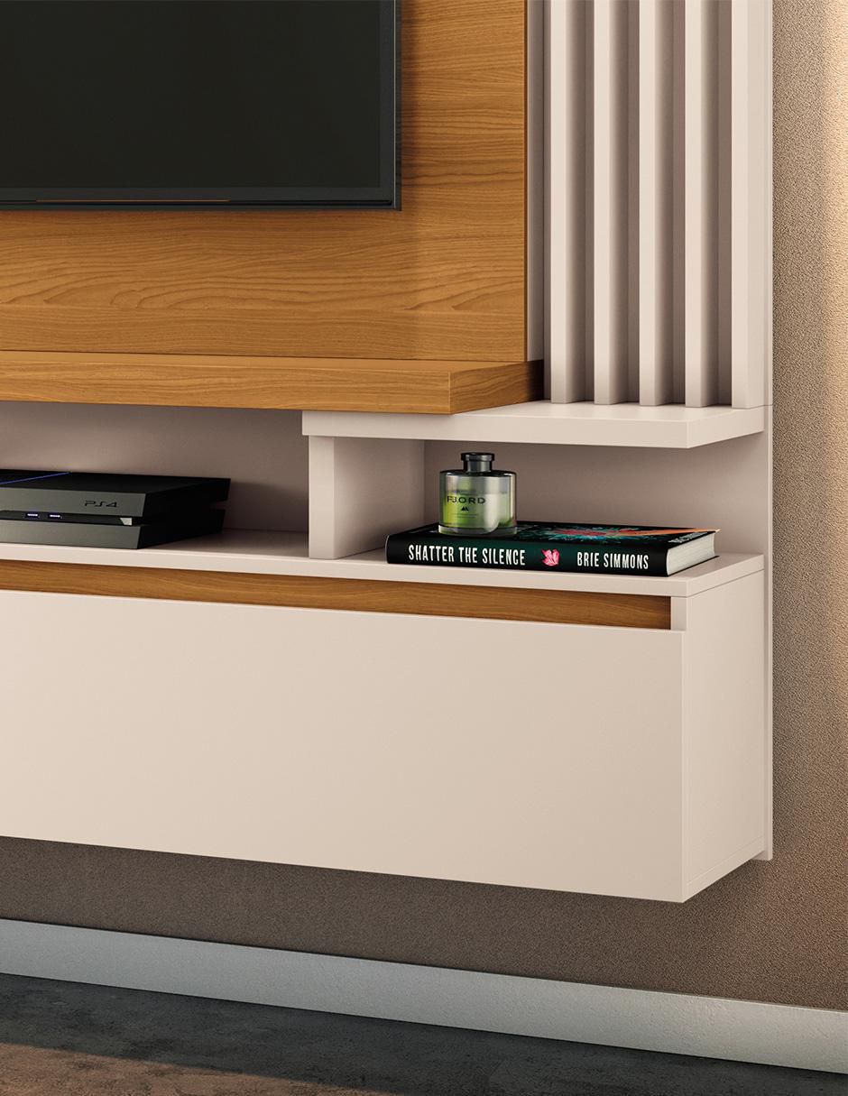 Mueble flotante para TV armable Cosmo de MDF 5