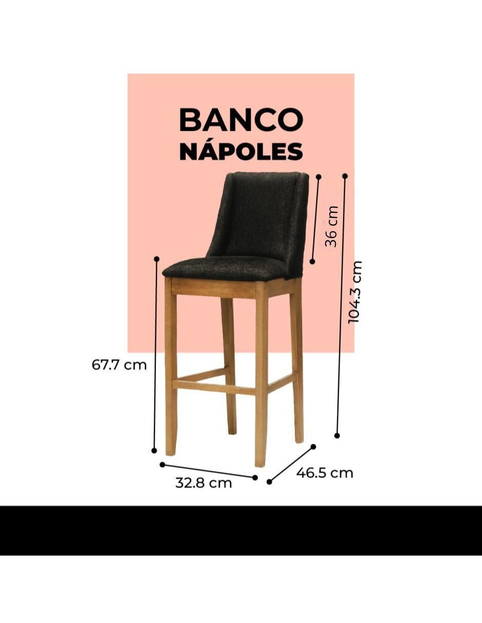 Juego de sillas 2 piezas Nápoles de madera adulto 7