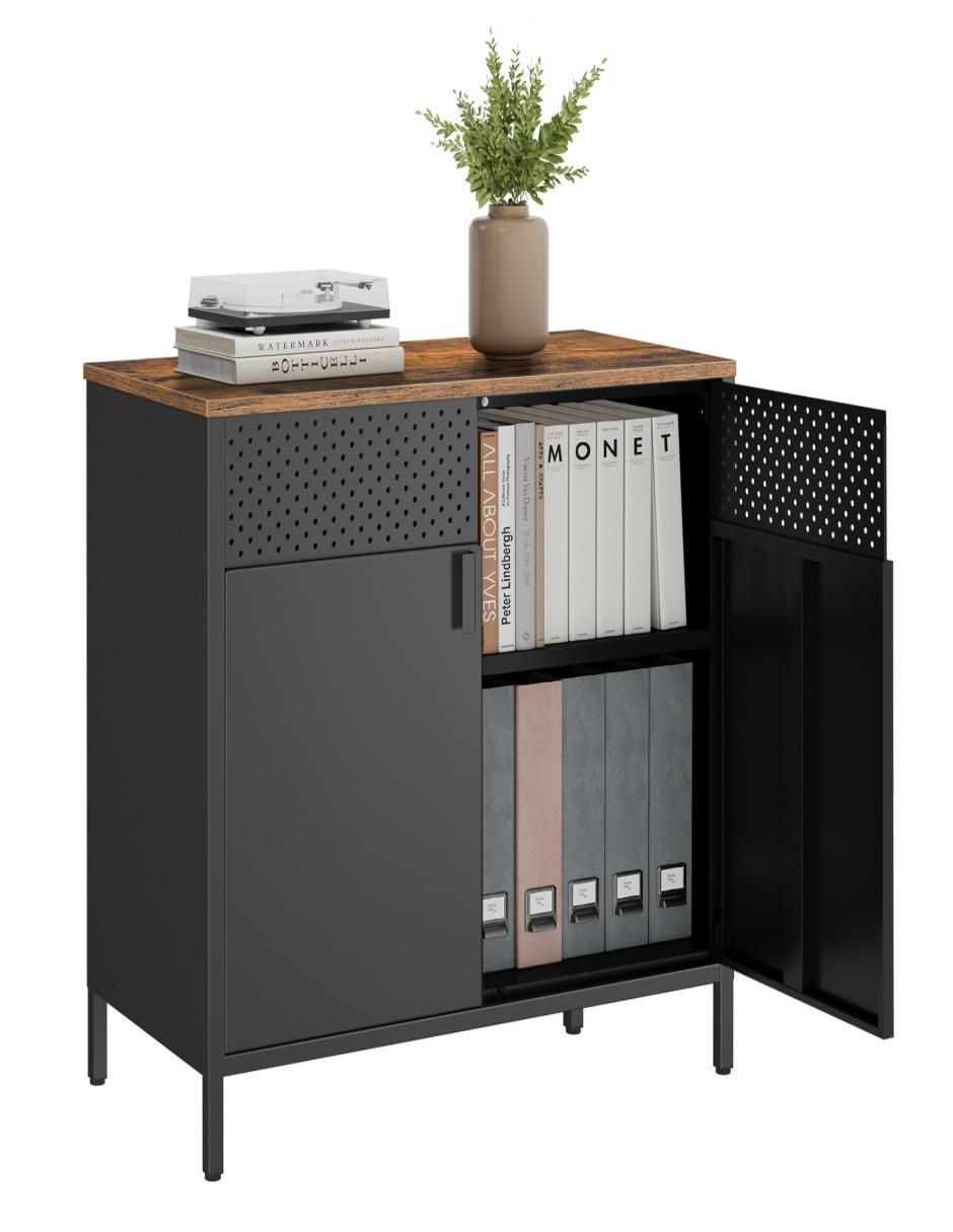Gabinete armable Bravon de madera con metal 3