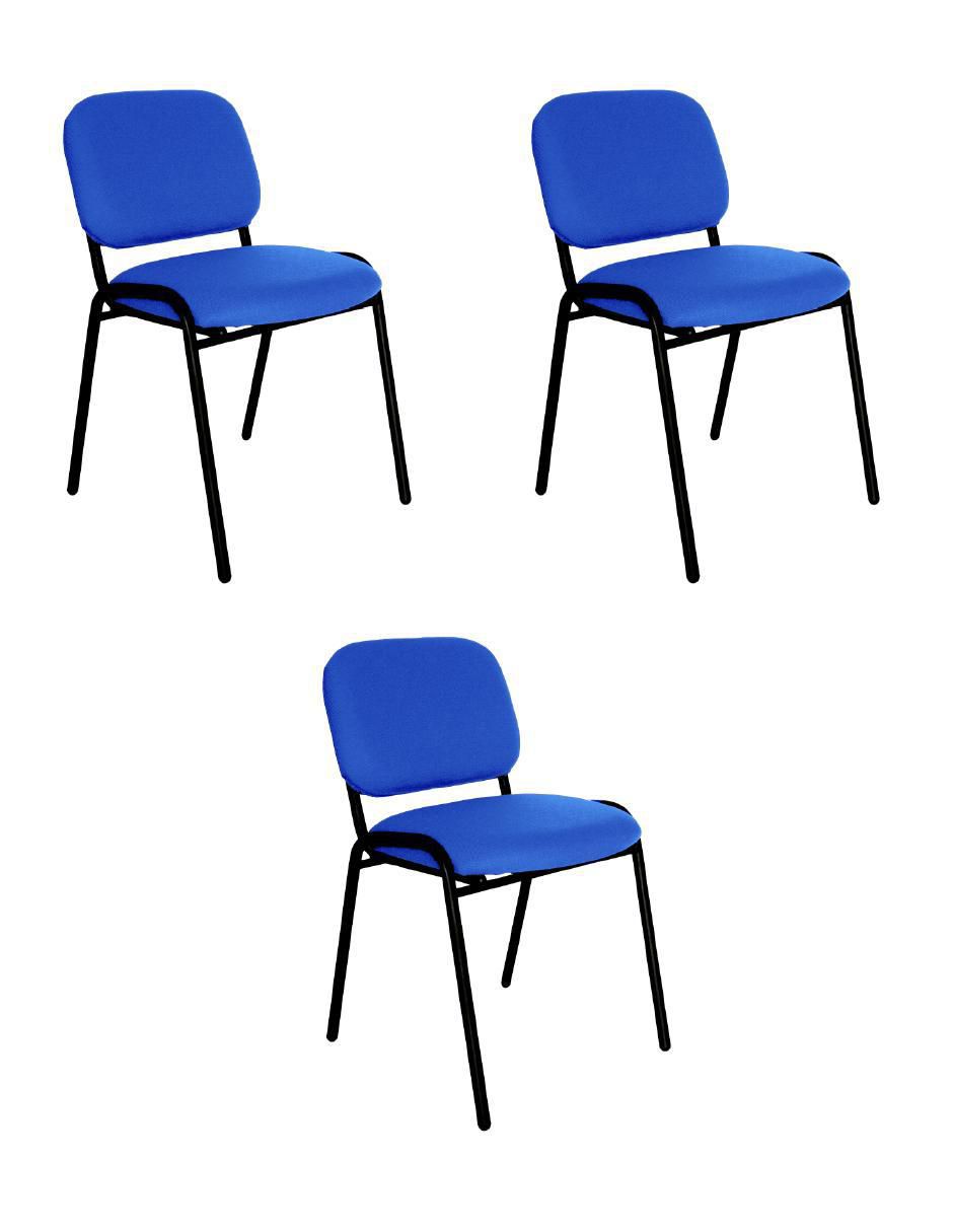 Juego de sillas 3 piezas de textileno adulto