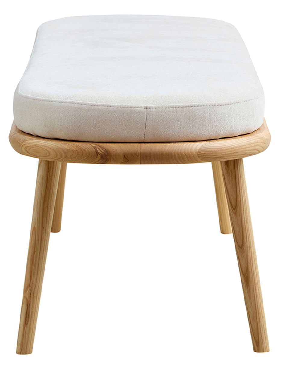 Pie de cama de madera 4