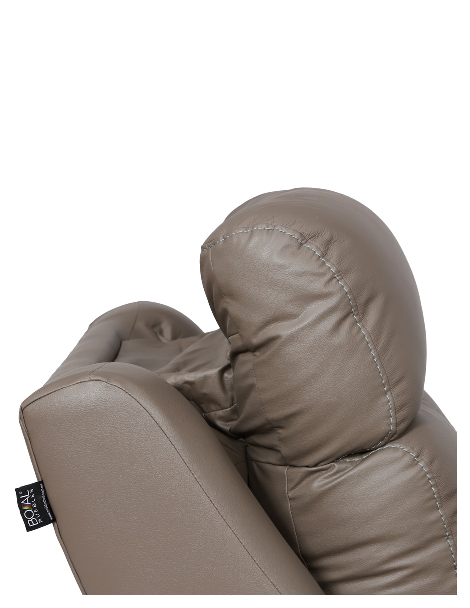 Sillón reclinable Boss de piel 12