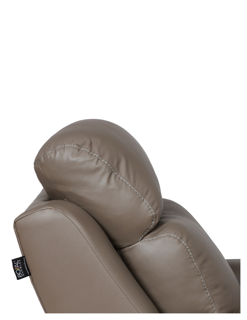 Sillón reclinable Boss de piel 13