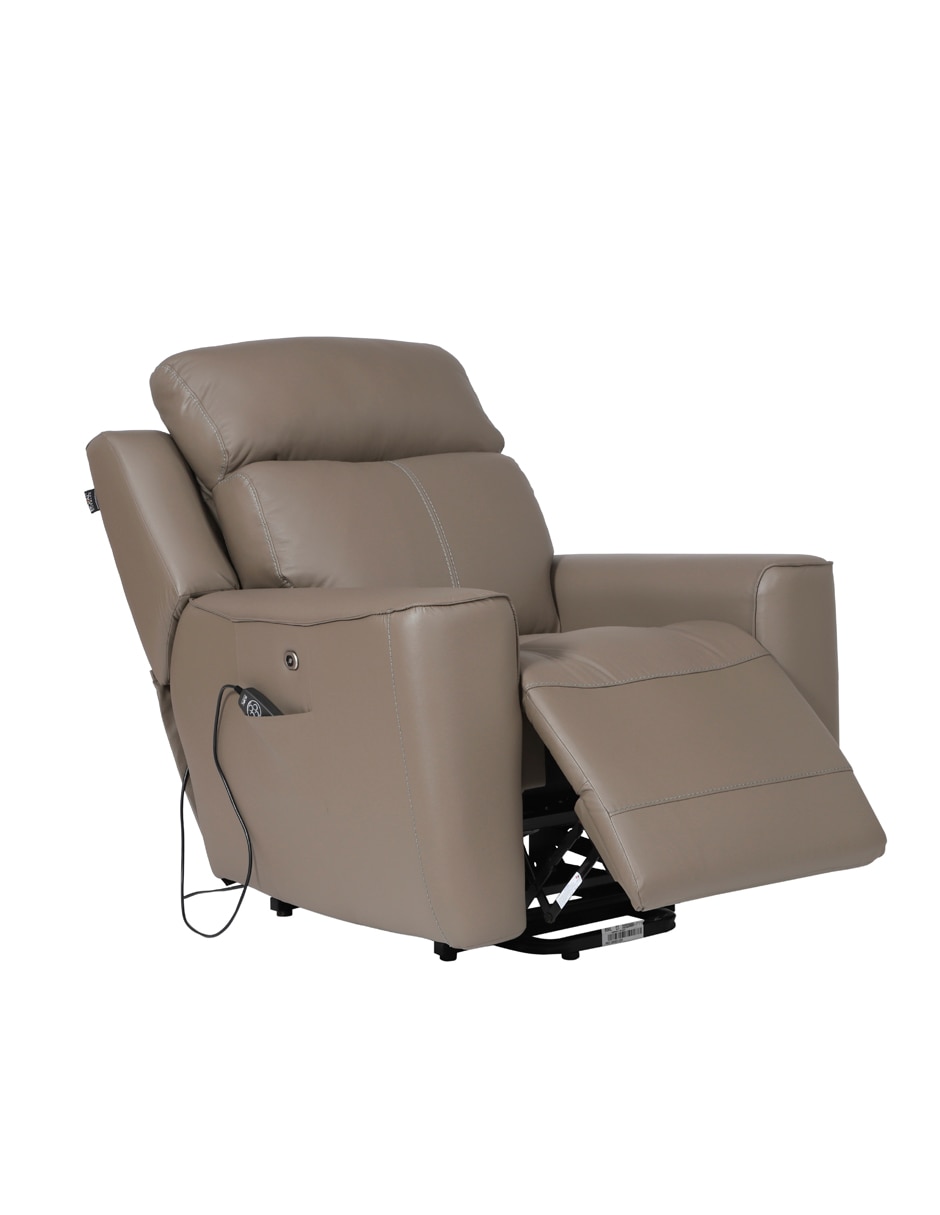 Sillón reclinable Boss de piel 4