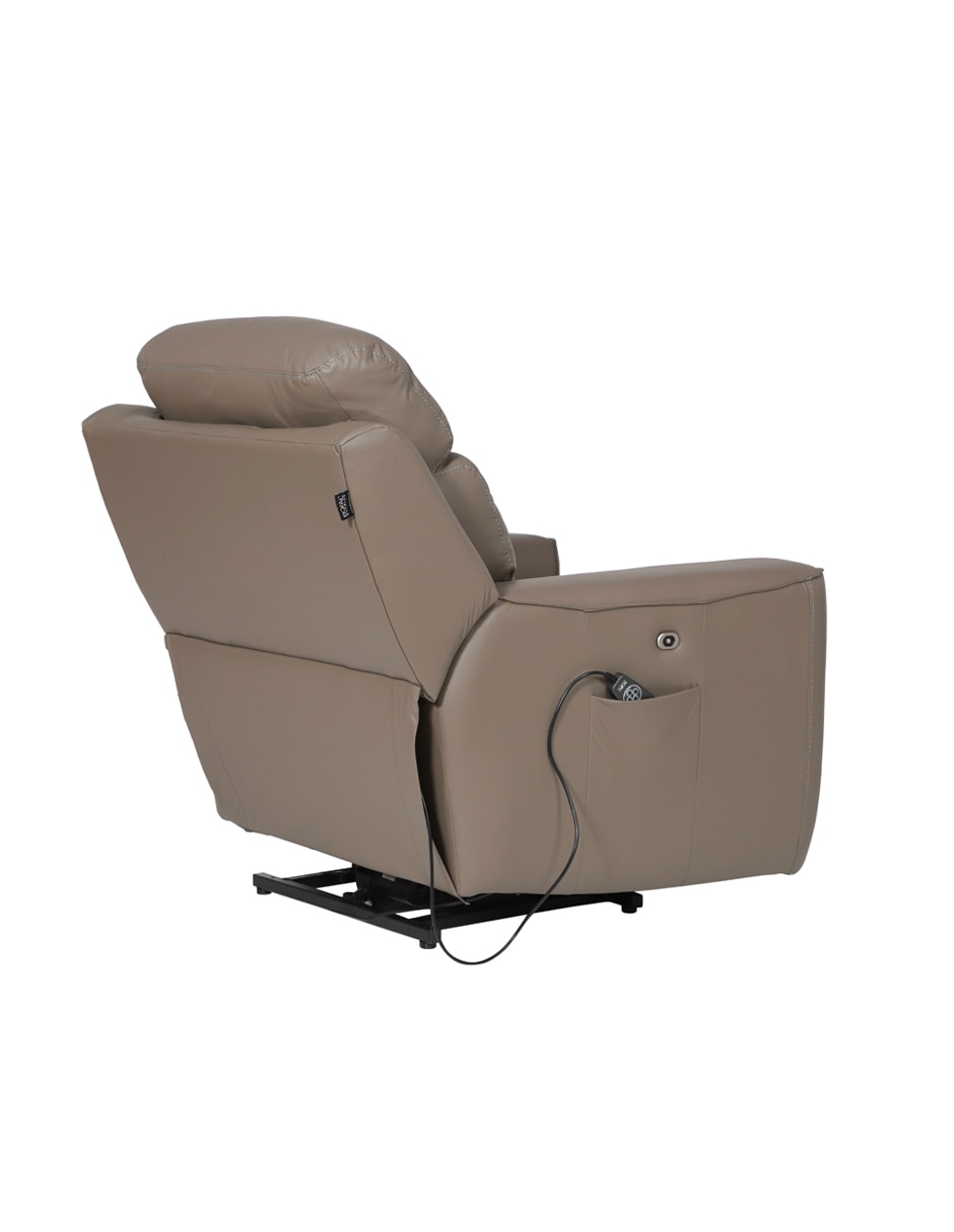 Sillón reclinable Boss de piel 8