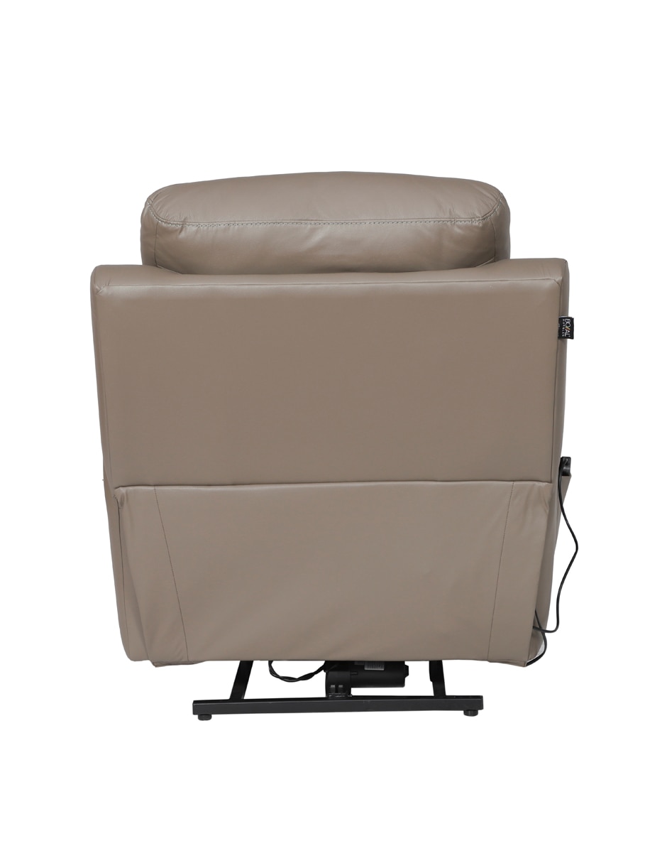 Sillón reclinable Boss de piel 9