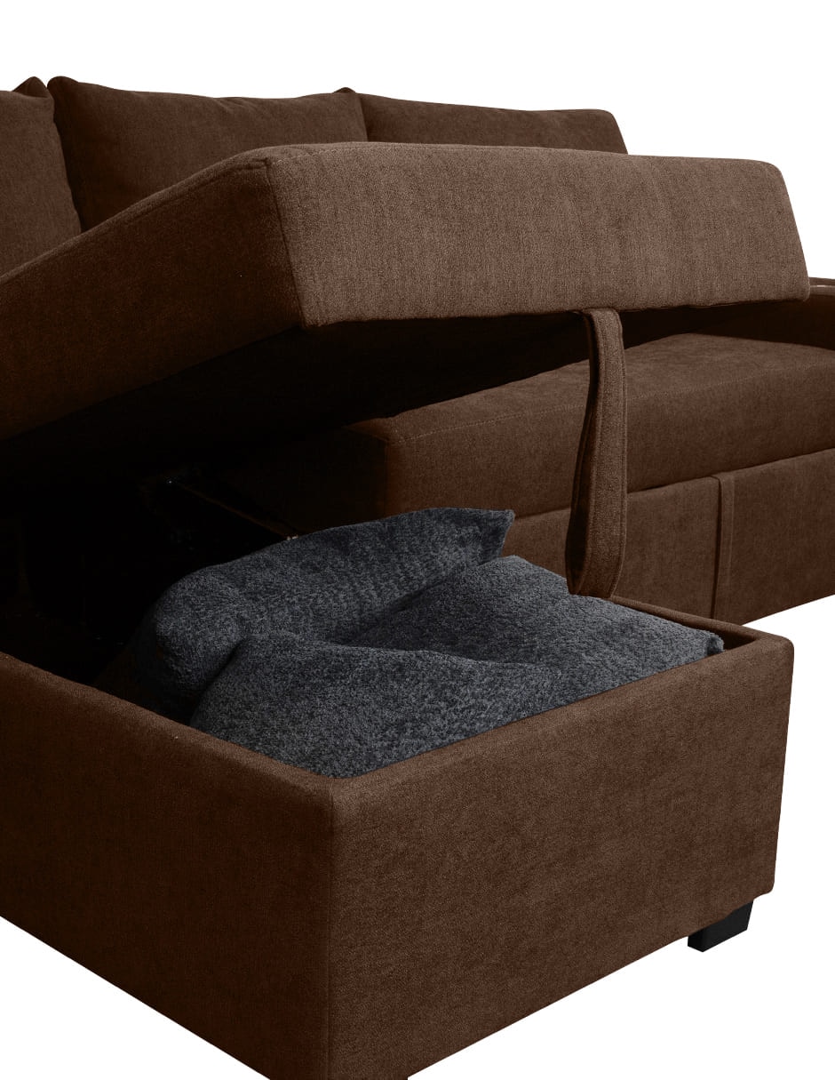 Sofá cama Norman de madera pino 17