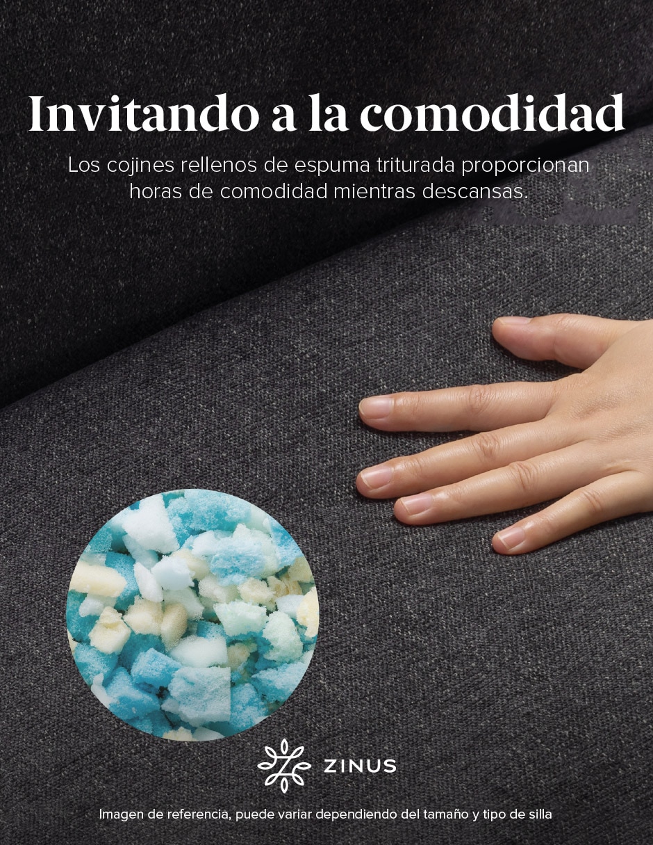 Silla 1 "piezas" ada zinus "de" mezcla de materiales adulto