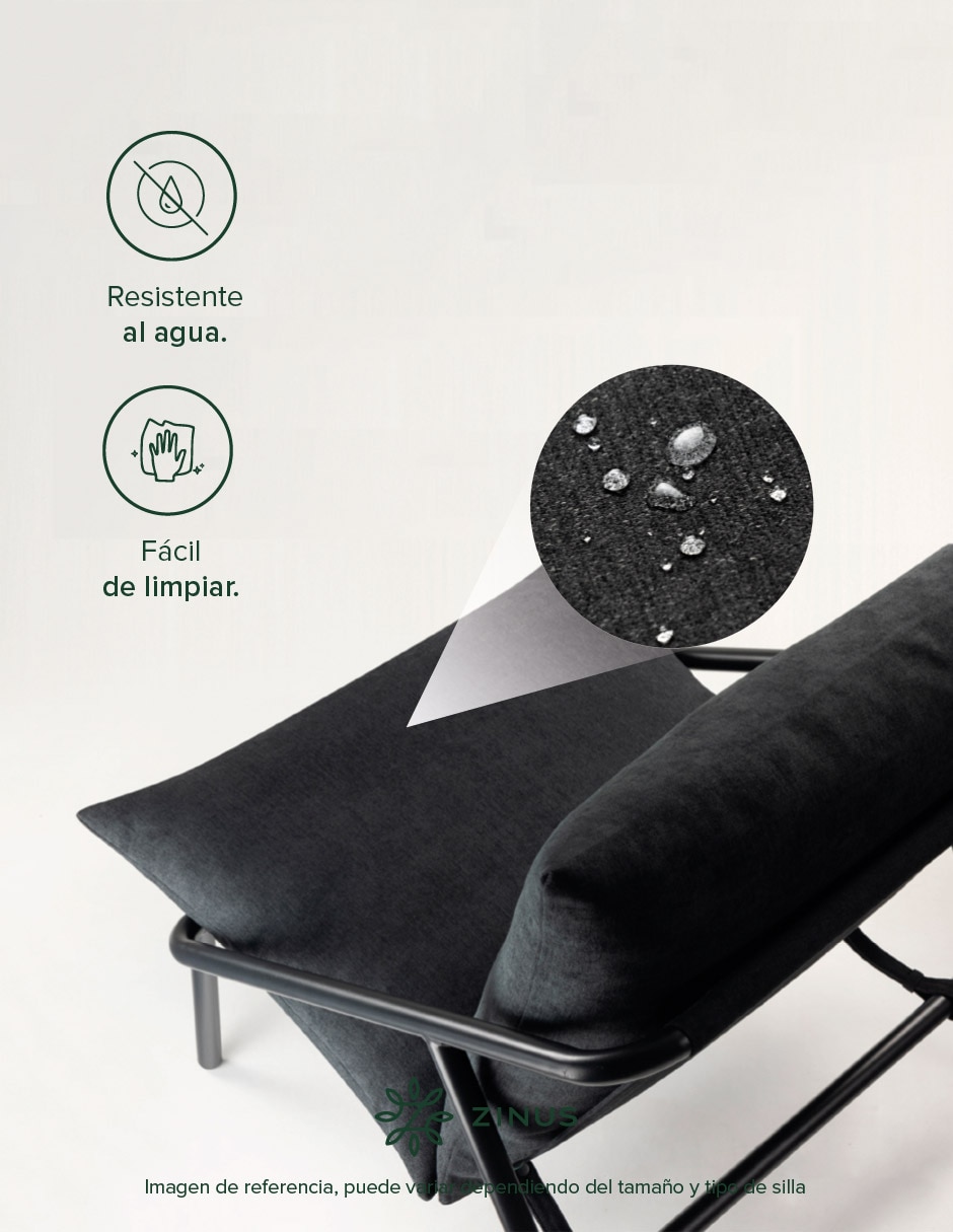 Silla 1 "piezas" ada zinus "de" mezcla de materiales adulto