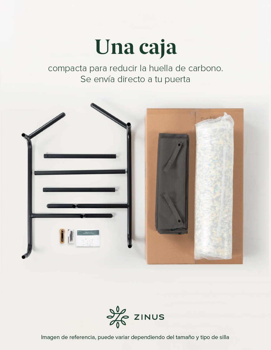 Silla 1 "piezas" ada zinus "de" mezcla de materiales adulto