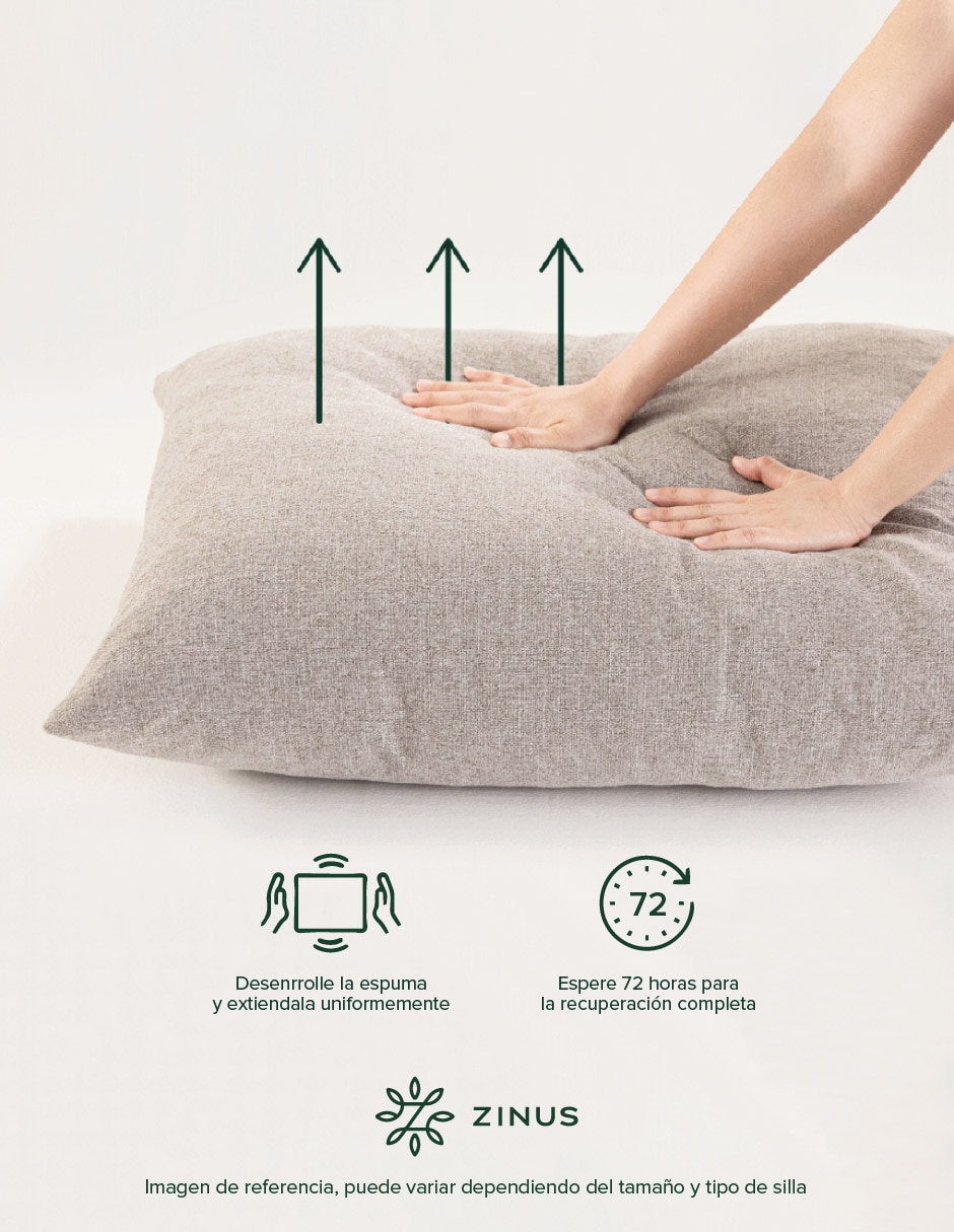 Silla 1 "piezas" ada zinus "de" mezcla de materiales adulto