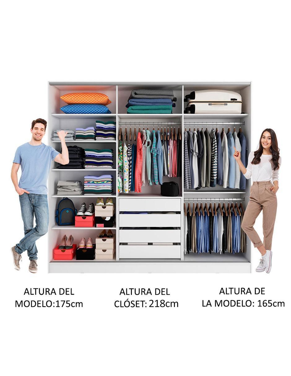Ropero Royale 11639B2E1R de MDF 12
