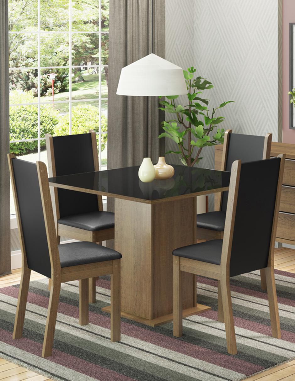 Comedor Moscou Plus para 4 personas de MDP 2
