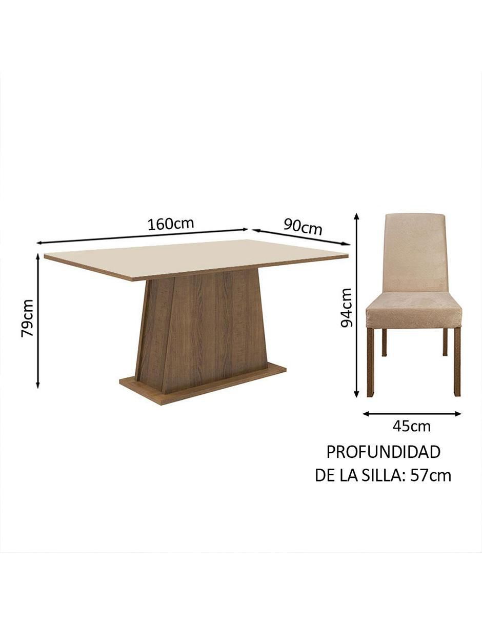 Comedor Luciana para 6 personas 10