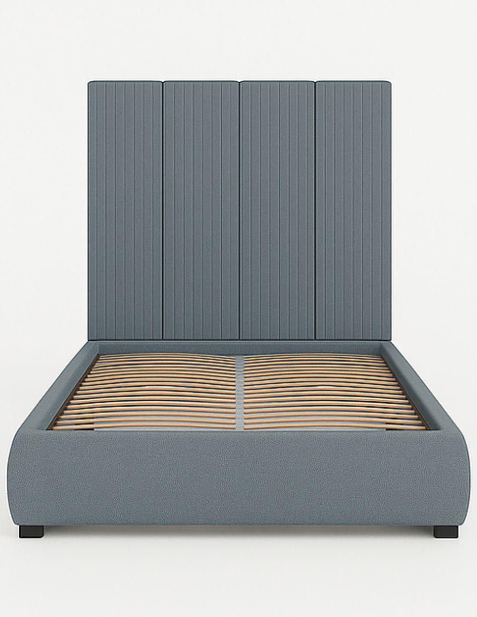 Cama modern Luxury Vixy Oxford con luz LED para joven de tela Cama modern Luxury Vixy Oxford con luz LED para joven de tela